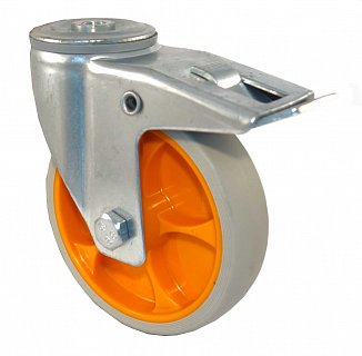 Transportní pojezdové kolo - L121.B44.127.ORANZOVA